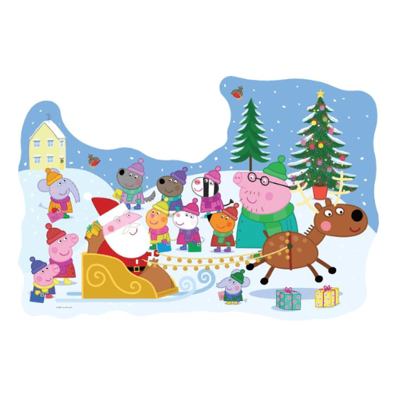 Ravensburger: Peppa Pig 32 Piece Jigsaw Puzzle With Door Hanger 4005556055340