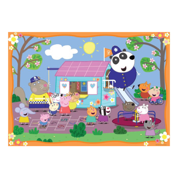 Ravensburger: Peppa Pig Peppa's Clubhouse 24 Piece Giant Floor Puzzle 4005556031412