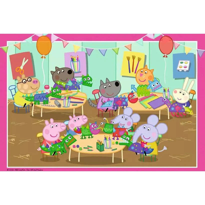 Ravensburger - Peppa Pig Time to Celebrate - 2x12 Pieces Puzzle 4005555040170