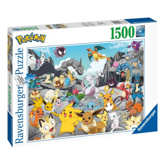 Ravensburger: Pokemon Classics 1500 Piece Jigsaw Puzzle 4005556167845