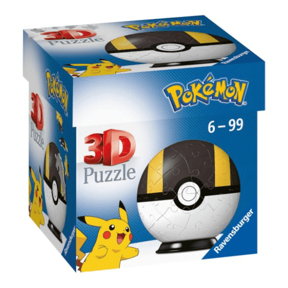 Ravensburger: Pokemon Ultra Ball 54 Piece 3D Puzzle 4005556112661