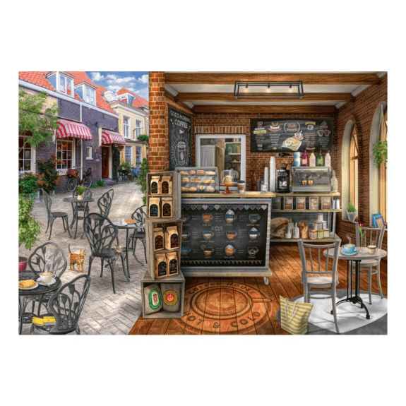 Ravensburger: Quaint Cafe 1000 Piece Jigsaw Puzzle 4005556168057