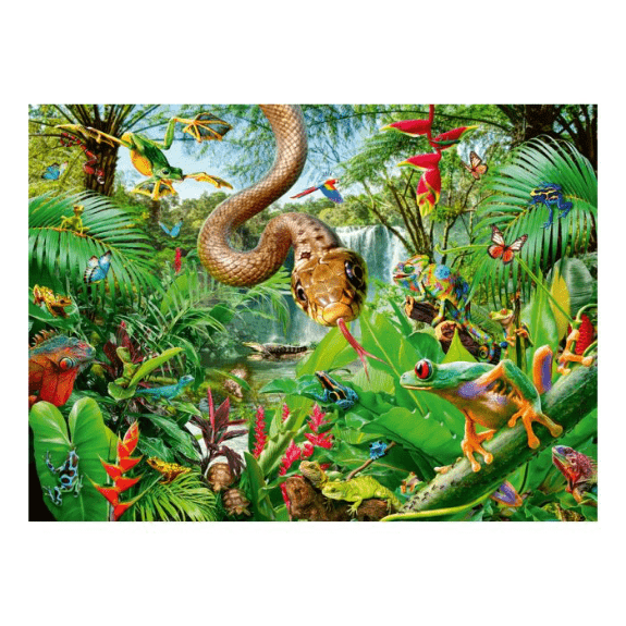 Ravensburger -Reptile Resort XXL - 300 Piece Jigsaw Puzzle 4005556129782