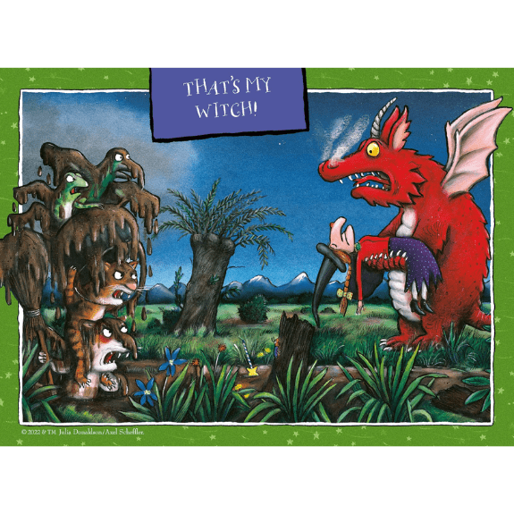 Ravensburger: Room On The Broom Four In A Box (12, 16, 20, 24 Piece) Jigsaw Puzzle 4005556031313