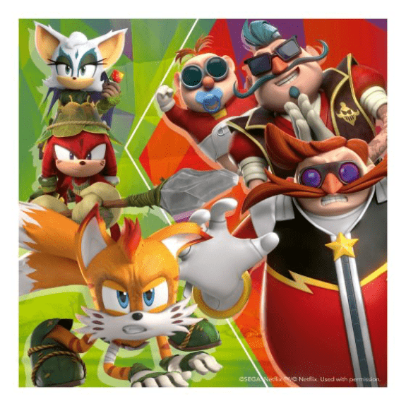 Ravensburger: Sonic Prime 3x 49 Piece Jigsaw Puzzle 4005556056958