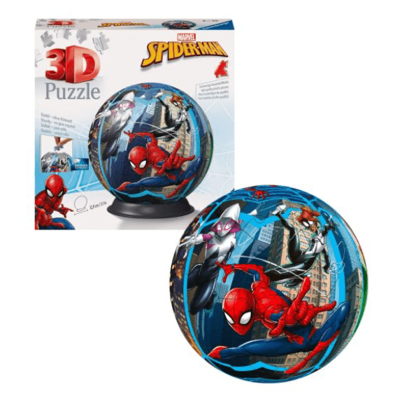 Ravensburger: Spiderman 72 Piece 3D Puzzle Ball 4005556115631