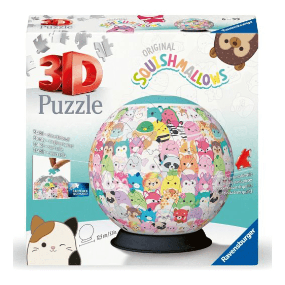 Ravensburger - Squishmallows 3D Puzzle Ball - 73 Pieces 4005556115839