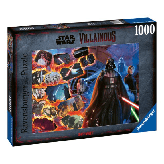 Ravensburger: Star Wars Villainous Darth Vader 1000 Piece Jigsaw Puzzle 4005556173396