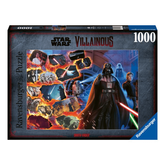 Ravensburger: Star Wars Villainous Darth Vader 1000 Piece Jigsaw Puzzle 4005556173396