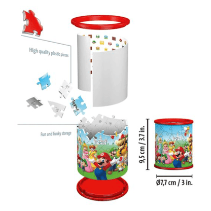 Ravensburger: Super Mario Pencil Holder 54 Piece 3D Puzzle 4005556112555