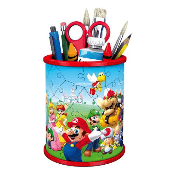 Ravensburger: Super Mario Pencil Holder 54 Piece 3D Puzzle 4005556112555