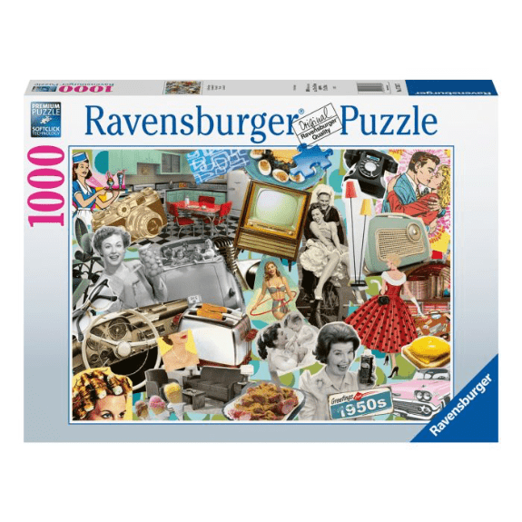 Ravensburger: The 50's 1000 Piece Jigsaw Puzzle 4005556173877