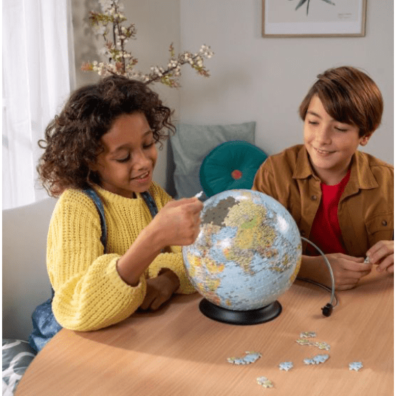 Ravensburger: The World On V-Stand Globe 540 Piece 3D Jigsaw Puzzle 4005556124367