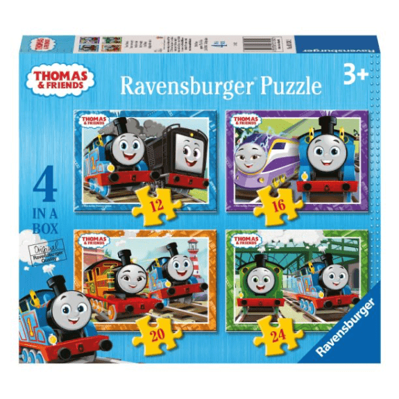 Ravensburger: Thomas & Friends Fun Day Out 4 in a Box Jigsaw Puzzle 4005556031382