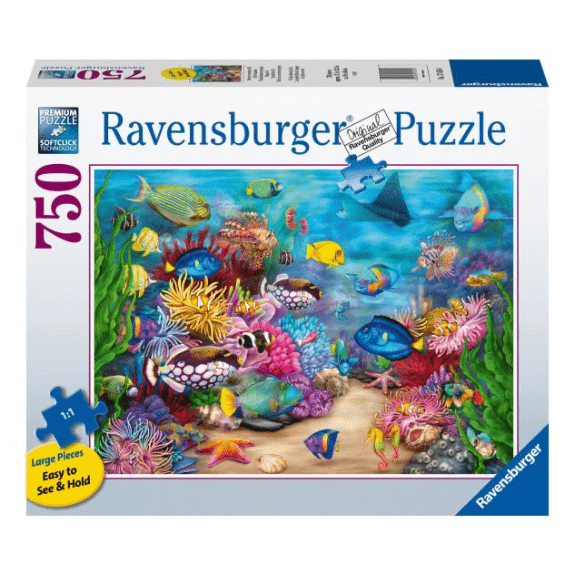 Ravensburger - Tropical Reef Life - 750 Piece Jigsaw Puzzle 4005556174584