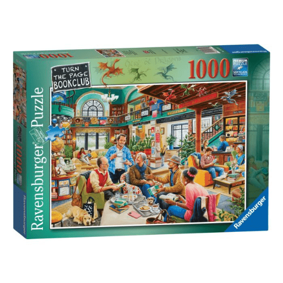 Ravensburger - Turn the Page Bookclub - 1000 Piece Jigsaw Puzzle 4005556168750