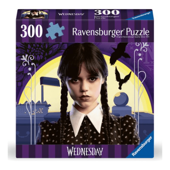 Ravensburger - Wednesday - No Hug Zone - 300 Piece Jigsaw Puzzle 4005556175758