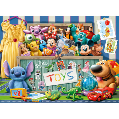 Ravensburger 100 Piece Jigsaw Puzzle Pixar Multicharacter Disney Characters Collectible Edition For Kids And Adults