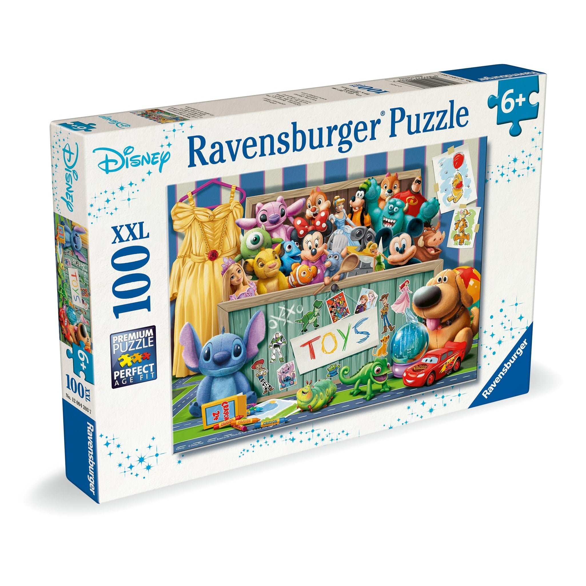 Ravensburger 100 Piece Jigsaw Puzzle Pixar Multicharacter Disney Characters Collectible Edition For Kids And Adults