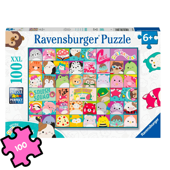 Ravensburger 100 Piece XXL Jigsaw Puzzle: Squishmallows 4005556133918