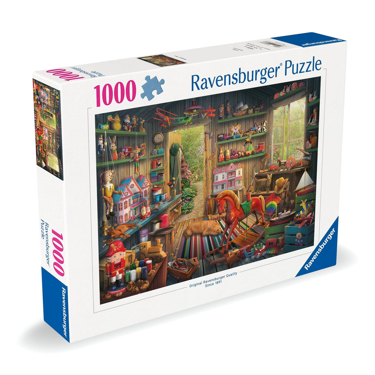 Ravensburger 1000 Piece Jigsaw Puzzle Nostalgic Toys Classic Toy Collection Artwork 4005555005766