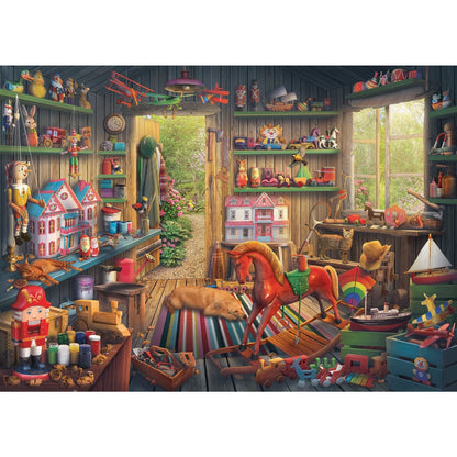 Ravensburger 1000 Piece Jigsaw Puzzle Nostalgic Toys Classic Toy Collection Artwork 4005555005766