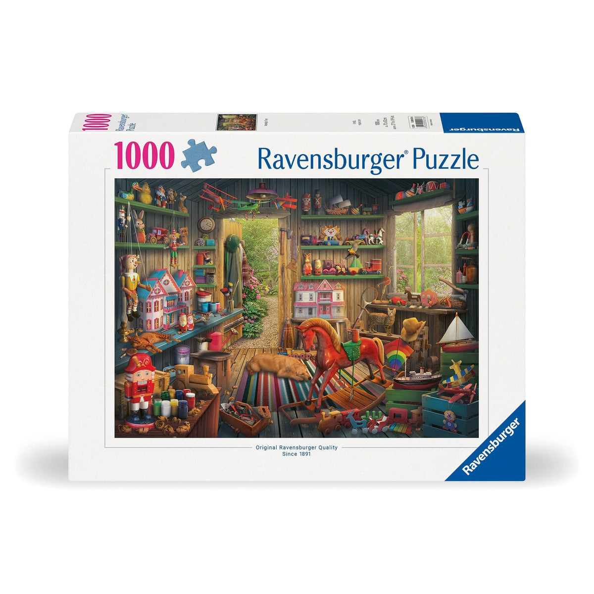 Ravensburger 1000 Piece Jigsaw Puzzle Nostalgic Toys Classic Toy Collection Artwork 4005555005766