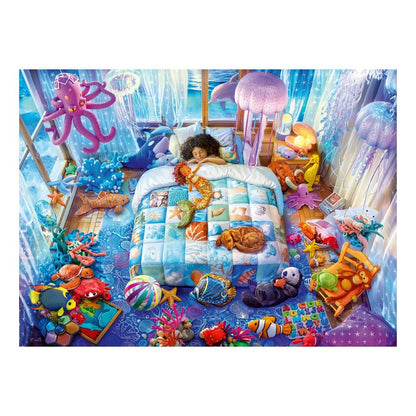 Ravensburger 150 Piece Jigsaw Puzzle Underwater Dreams Ocean Scene With Octopus And Jellyfish For Kids 4005555043034