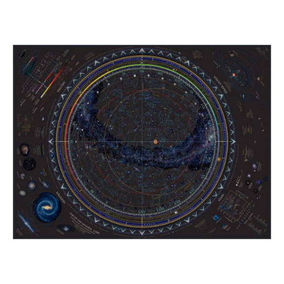 Ravensburger 1500 Piece Jigsaw Puzzle: Map of the Universe 4005556162130