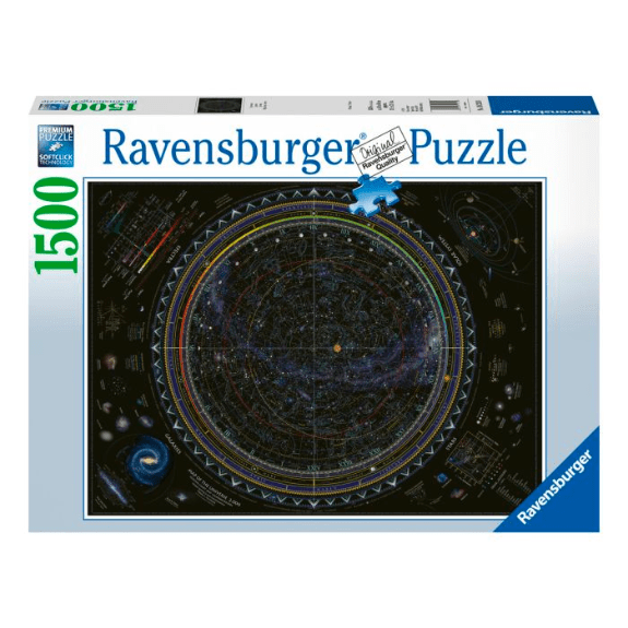 Ravensburger 1500 Piece Jigsaw Puzzle: Map of the Universe 4005556162130