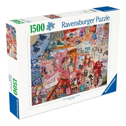 Ravensburger 1500 Piece Jigsaw Puzzle Trip To Tokyo Iconic Landmarks City Scenes 4005555017035