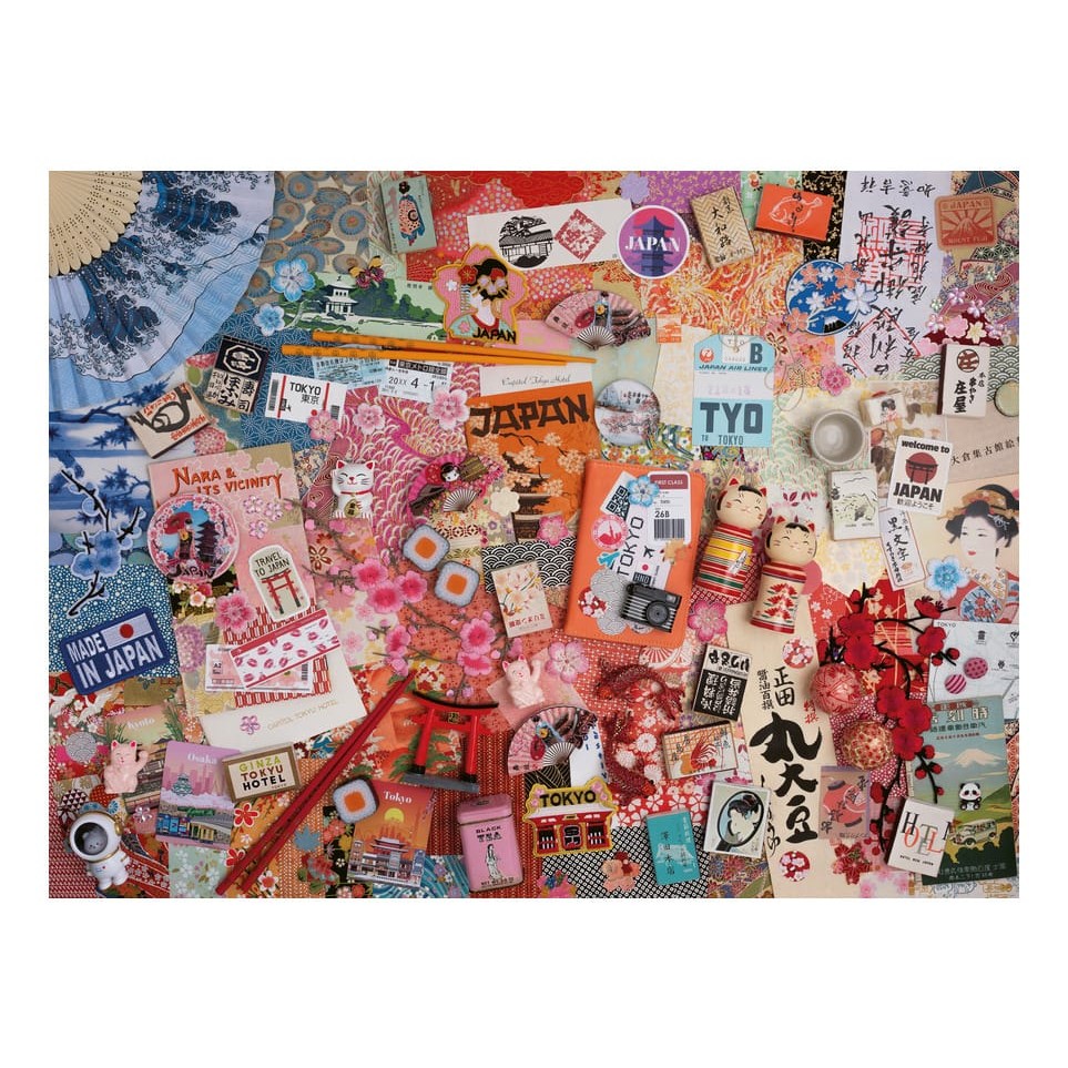 Ravensburger 1500 Piece Jigsaw Puzzle Trip To Tokyo Iconic Landmarks City Scenes 4005555017035