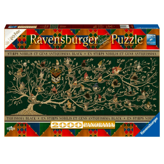 Ravensburger 2000 Piece Jigsaw Puzzle- Harry Potter Black Family Tree 4005556172993
