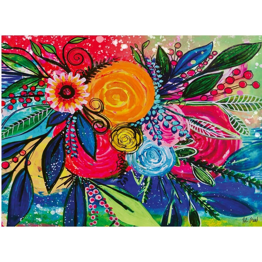 Ravensburger 500 Piece Jigsaw Puzzle Colour Blast by Robin Mead Colourful Bouquet Artwork for Relaxation 4005555018469