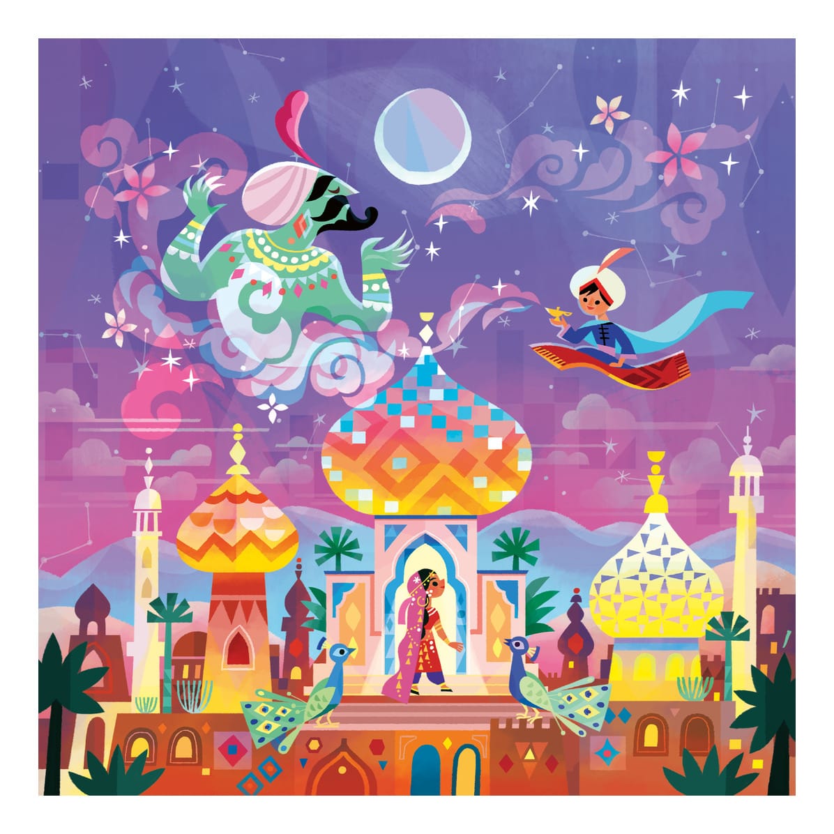 Ravensburger 64 Piece Jigsaw Puzzle Disney Aladdin And The Wonderful Lamp Kids Jigsaw Puzzle 4005555042075