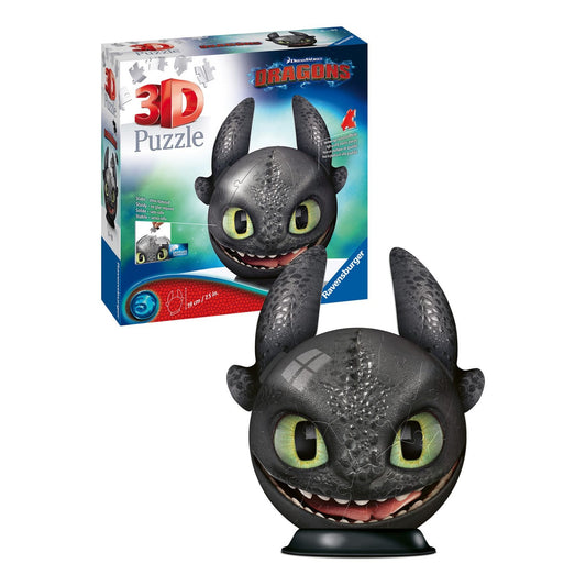 Ravensburger 72 Piece 3D Jigsaw Puzzle How To Train Your Dragon With Ears For Ages 6 And Up