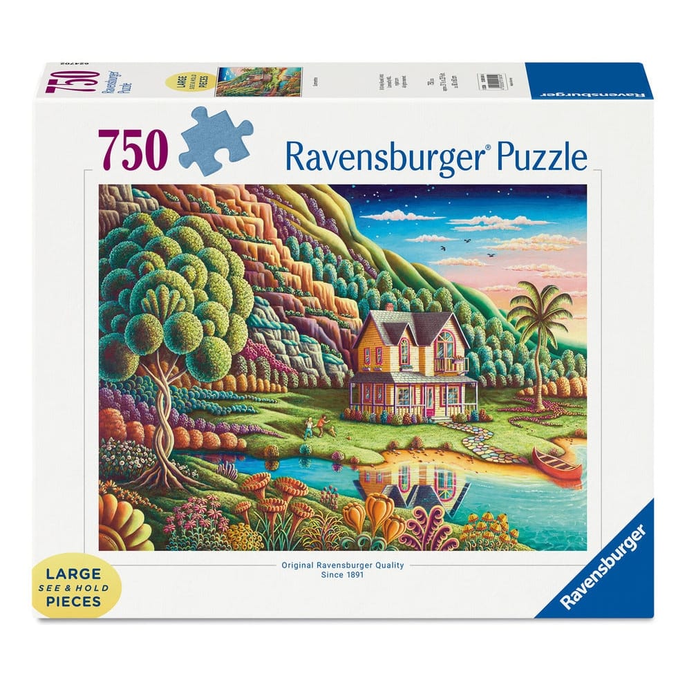 Ravensburger 750 Piece Jigsaw Puzzle Summertime Landscape Large Format by Andy Russell 4005555018414