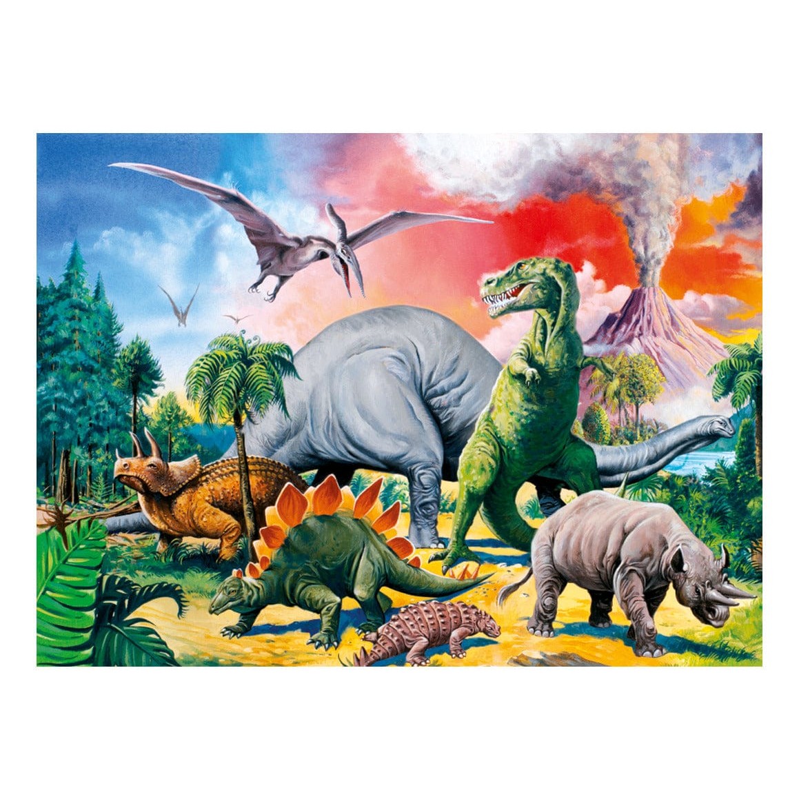 Ravensburger Among the Dinosaurs XXL 100 Piece Jigsaw Puzzle
