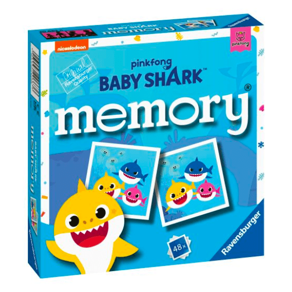 Ravensburger Baby Shark Mini Memory Game 4005556206636
