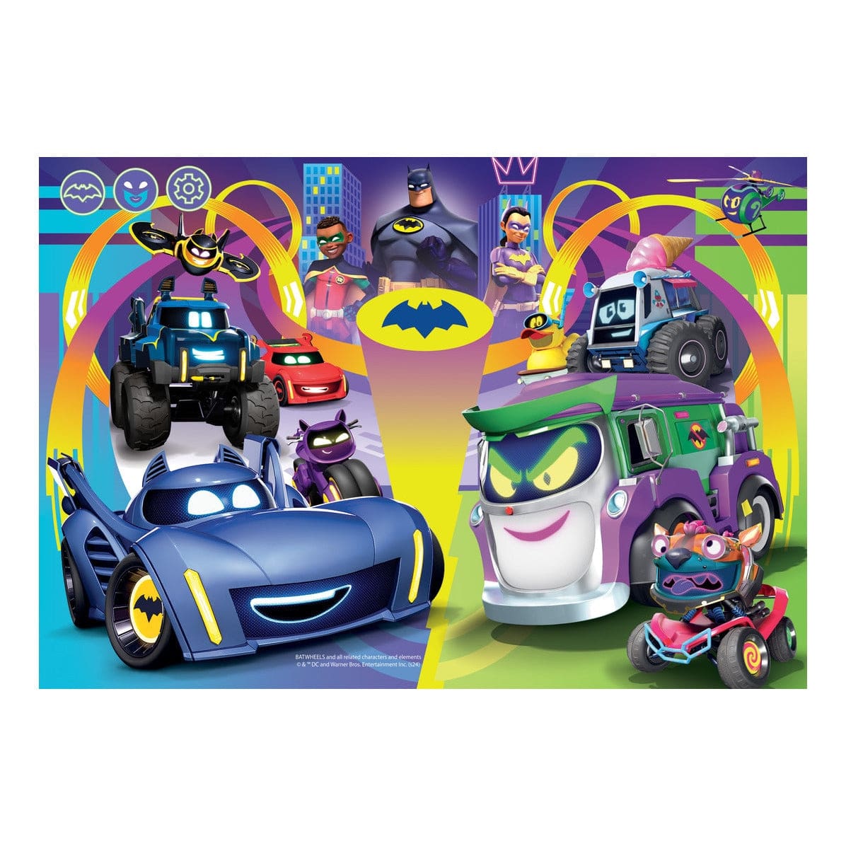 Ravensburger Batwheels 2x24pc Jigsaw Puzzle Set 4005555010548