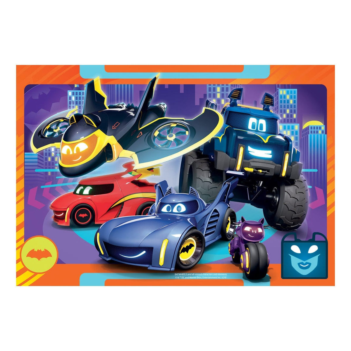 Ravensburger Batwheels 2x24pc Jigsaw Puzzle Set 4005555010548
