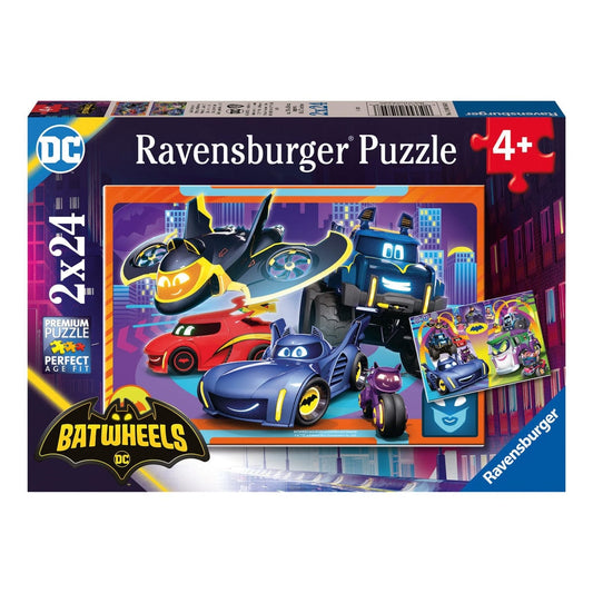 Ravensburger Batwheels 2x24pc Jigsaw Puzzle Set 4005555010548