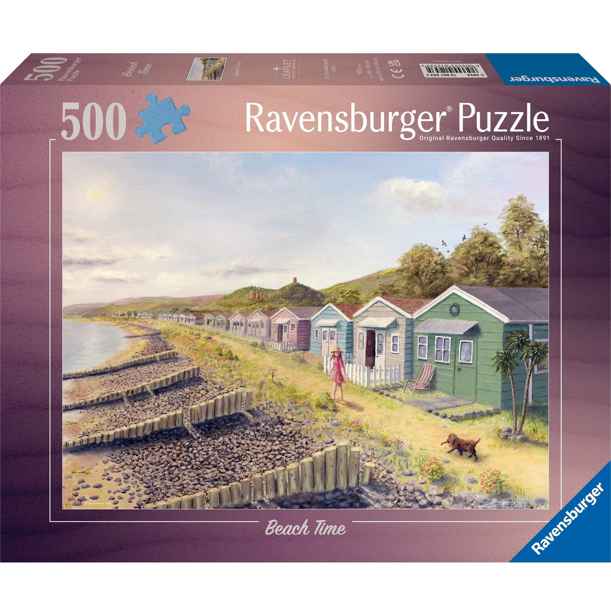 Ravensburger Beach Time 500pc Jigsaw Puzzle for Fun 4005555012535