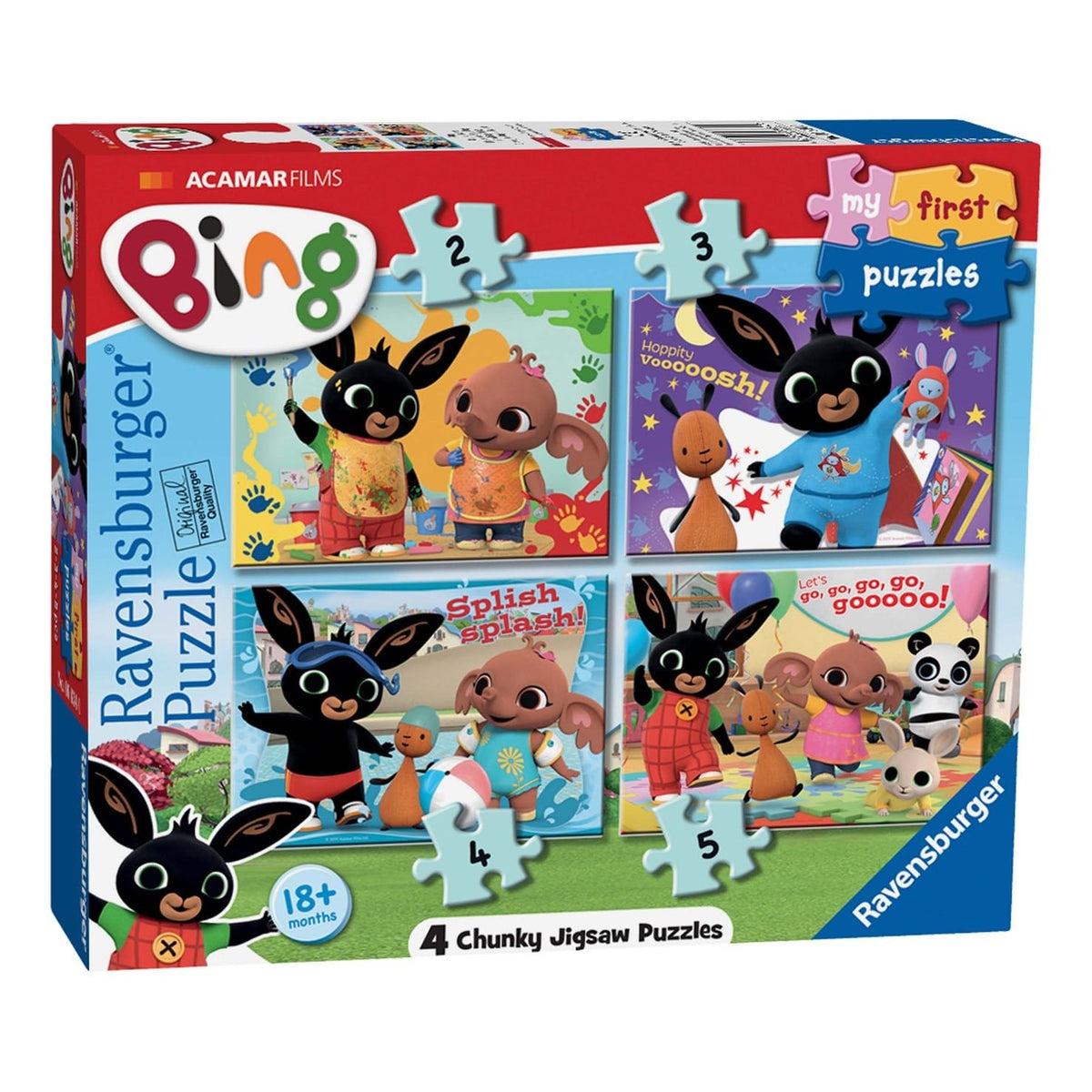 Ravensburger Bing Bunny My First Puzzle 24 Piece Jigsaw Puzzle For Kids With Bright Colorful Illustrations