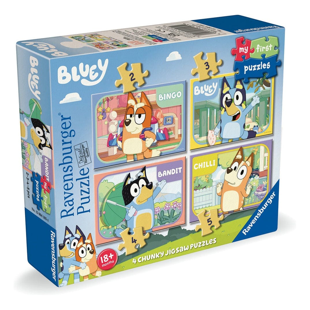 Ravensburger Bluey My First Puzzles 2345 Piece Jigsaw Puzzle 4005555041054