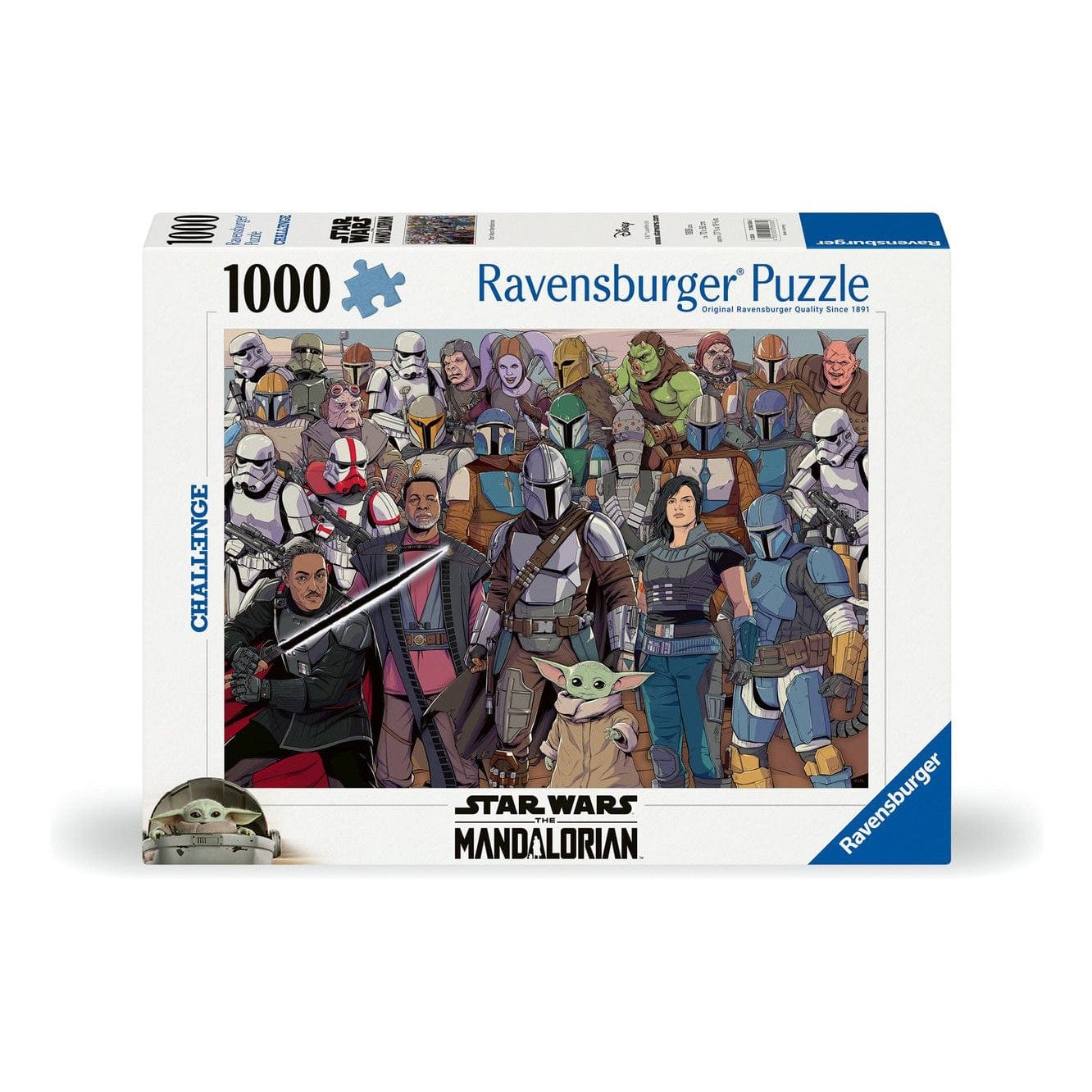 Ravensburger Challenge - The Mandalorian 1000pc Puzzle 4005555005360