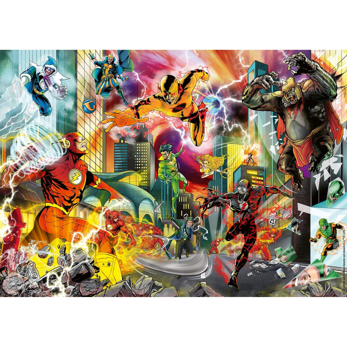 Ravensburger Collector's Edition The Flash 1000 Piece Jigsaw Puzzle 4005555007487