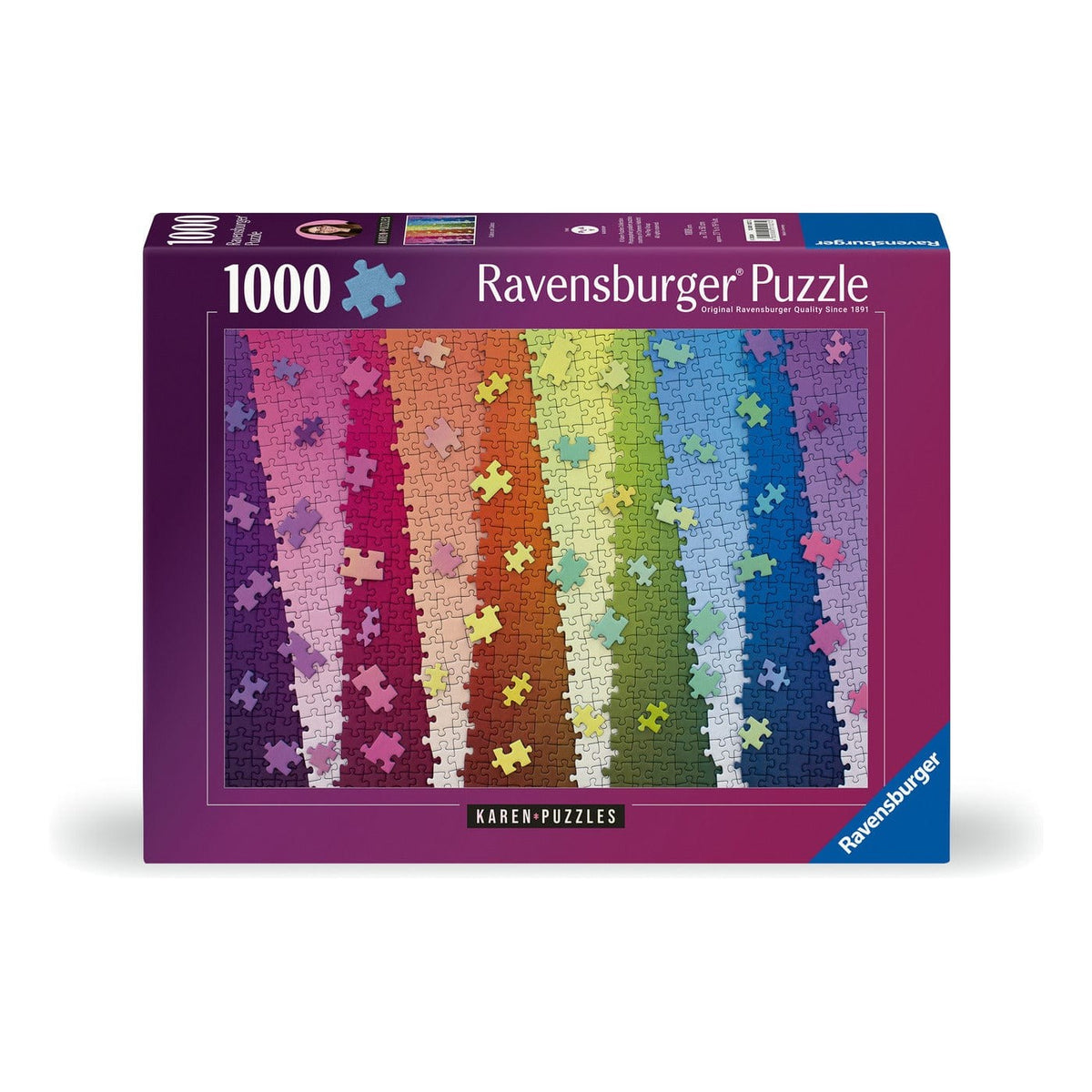Ravensburger Colours on Colours 1000pc Puzzle