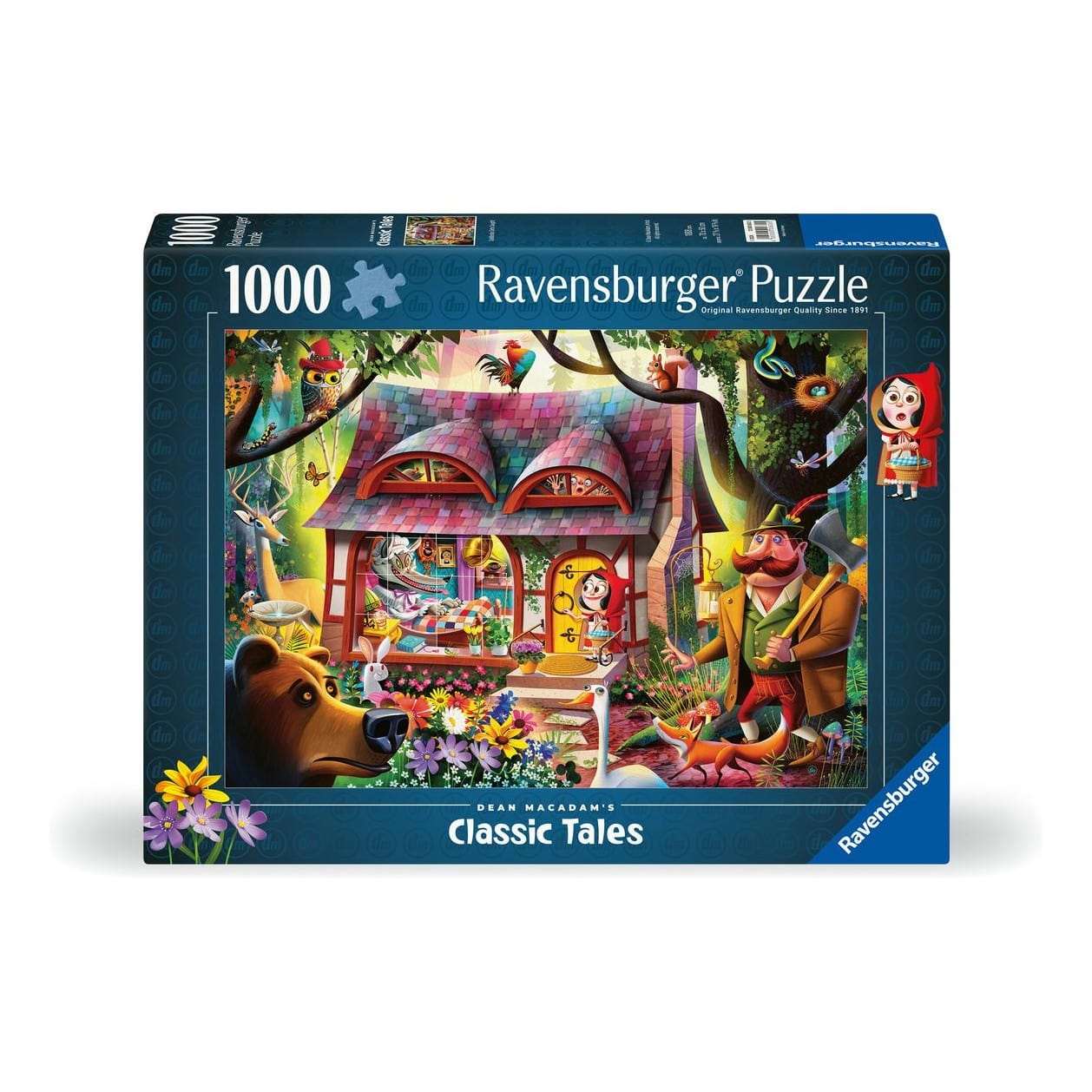 Ravensburger Come In Red Riding Hood 1000pc Puzzle Delight 4005555006305