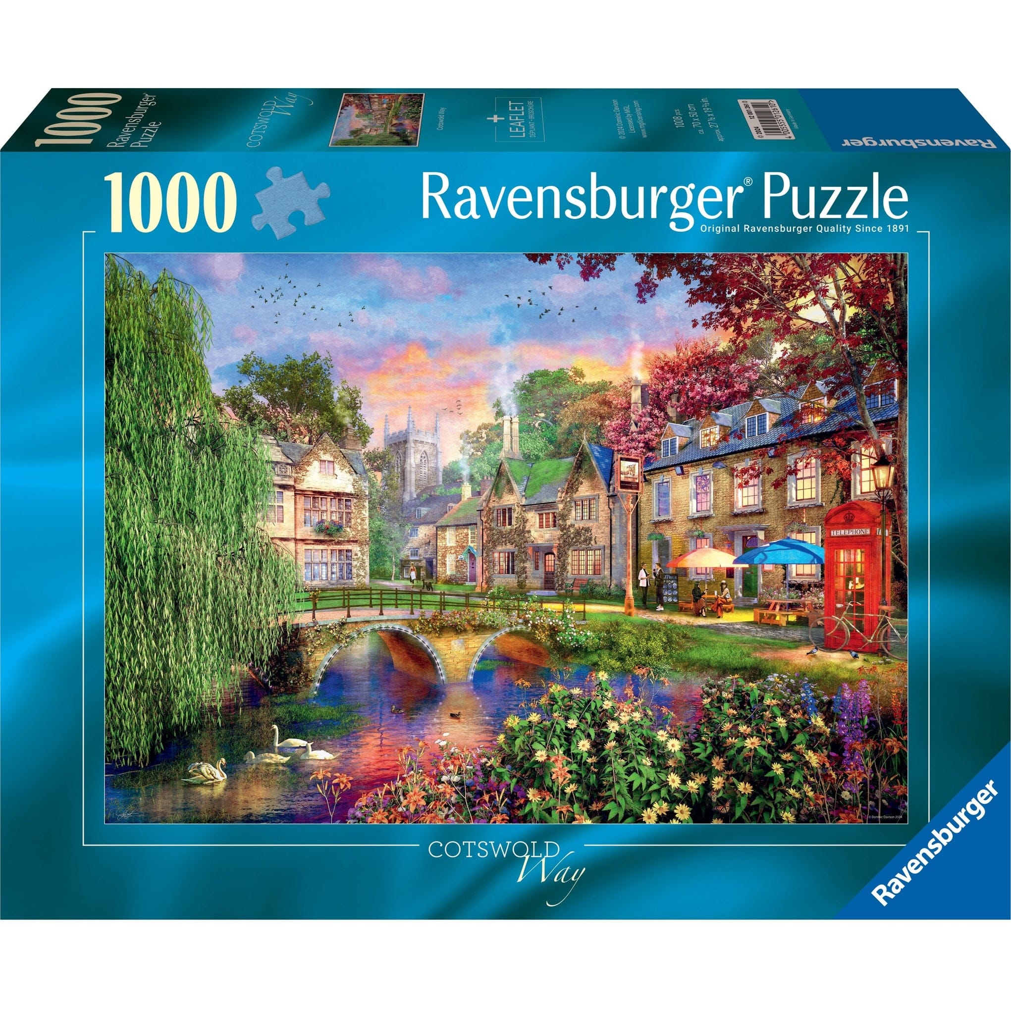 Ravensburger Cotswold Way 1000pc Jigsaw Puzzle Set 4005555012610